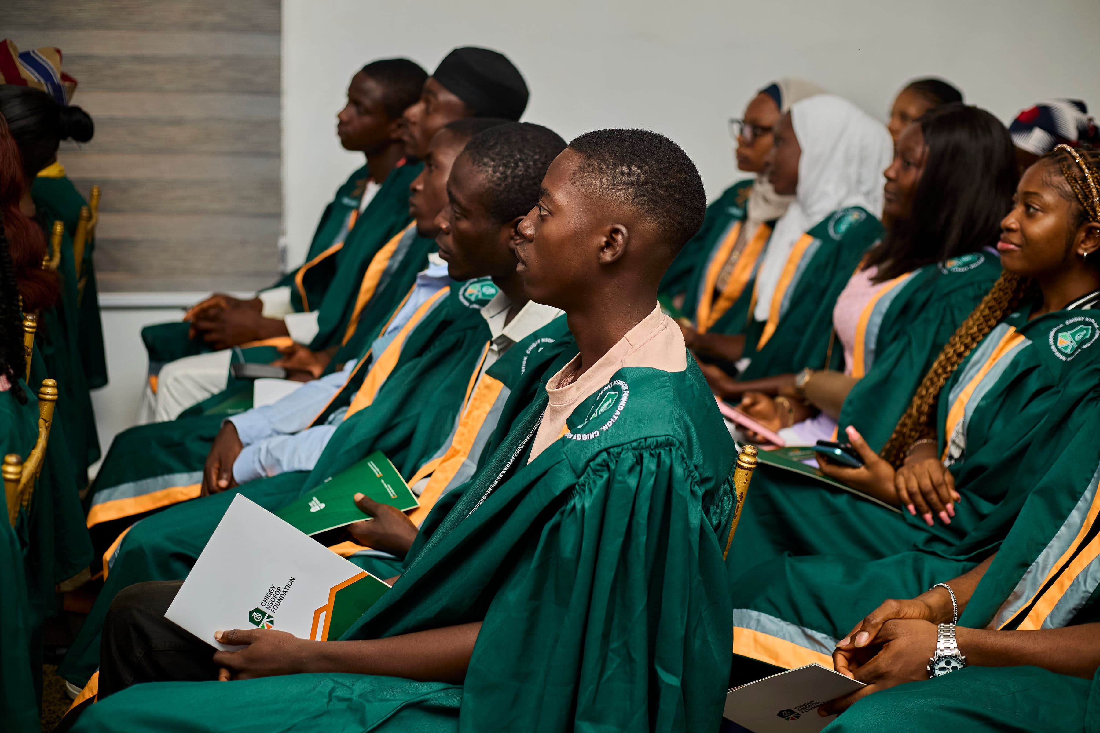 First Skill Scale-Up cohort graduates and CNF team at the graduation ceremony