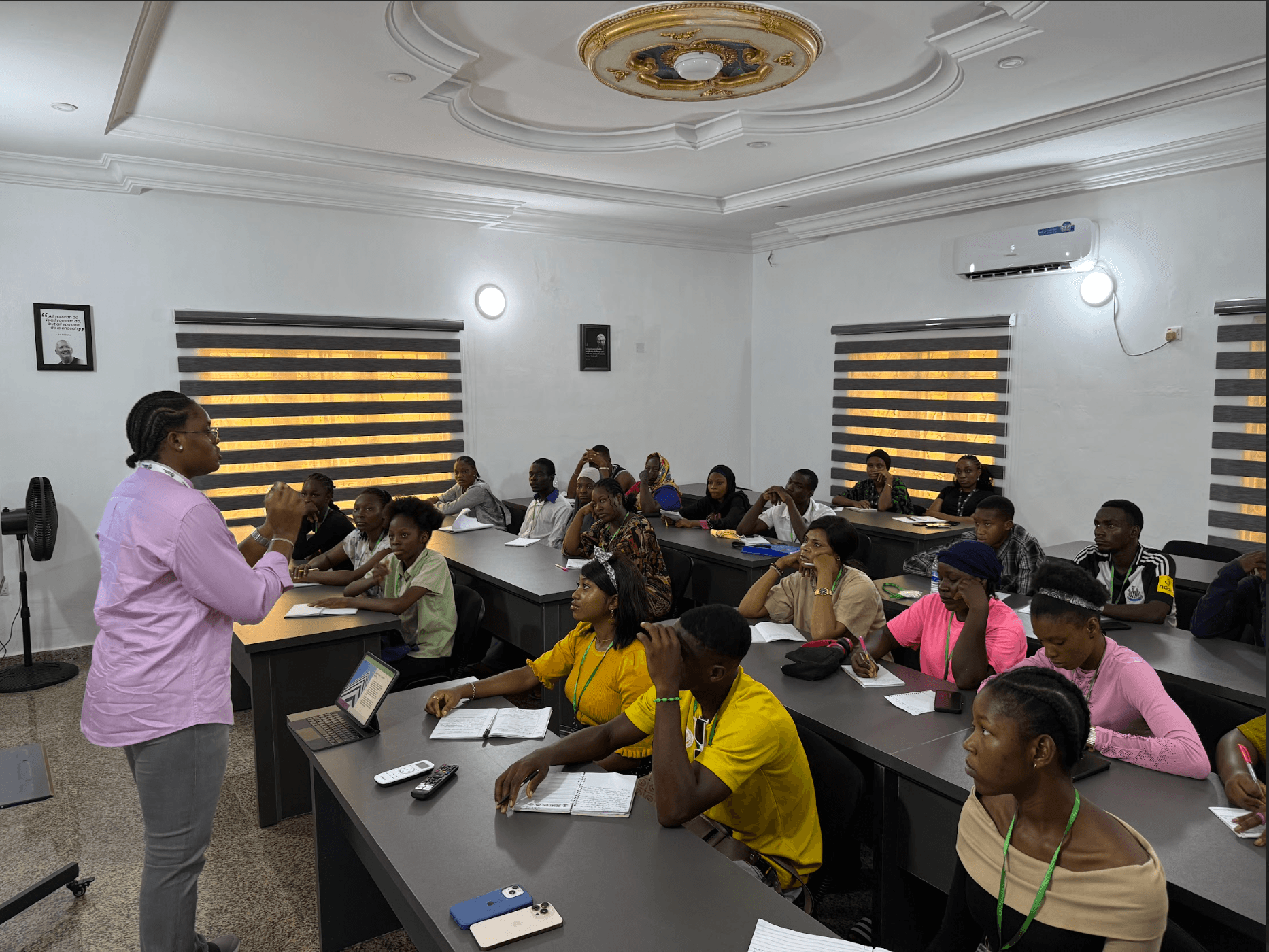 CNF instructor leading a Skill Scale-Up classroom training session